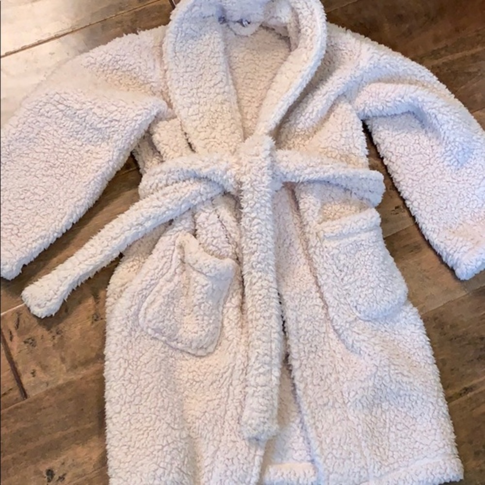 Pottery barn bathrobe!